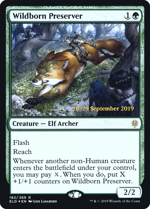 Wildborn Preserver (PRE-182S) - rare - Foil