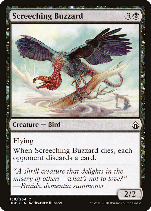 Screeching Buzzard (BBD-158) - common - Foil