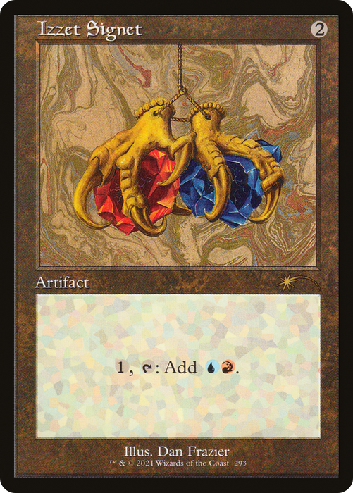 Izzet Signet (SLD-293) - rare - Etched Foil