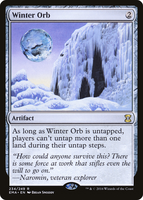 Winter Orb (EMA-234) - rare - Foil