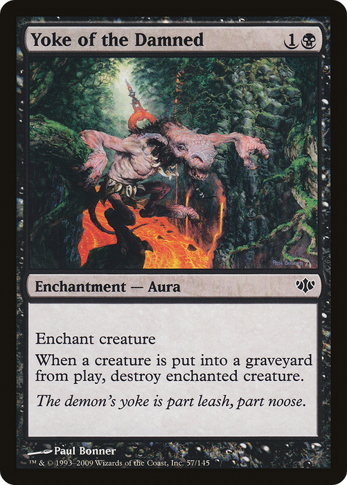 Yoke of the Damned (CON-057) - common - Foil