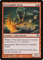 Inescapable Brute (SHM-095) - common - Foil