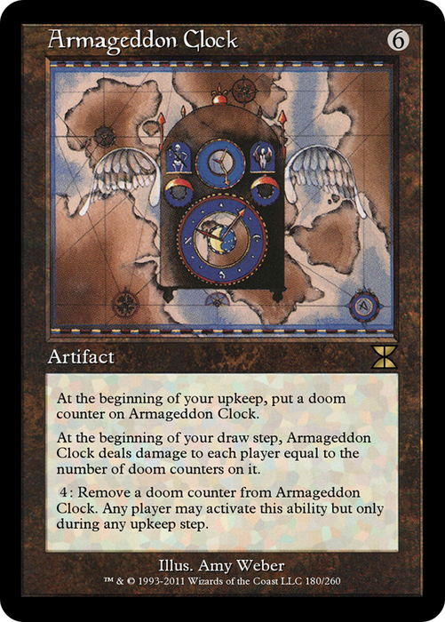 Armageddon Clock (ME4-180) - rare - Foil