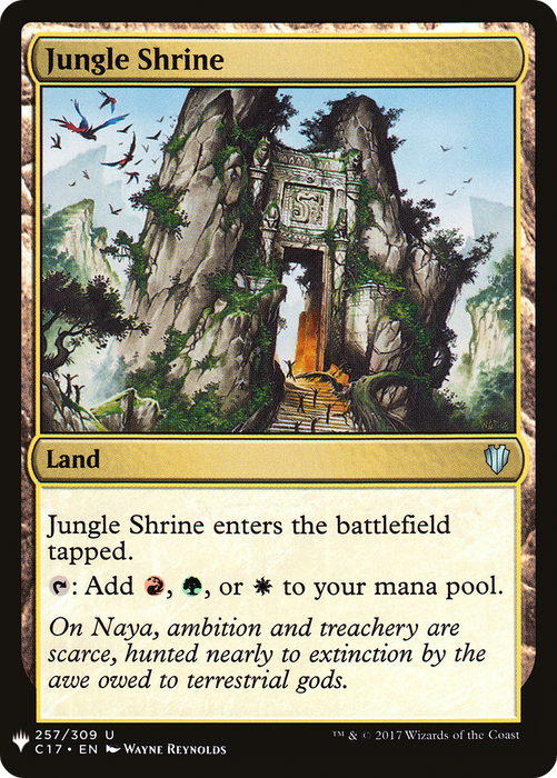 Jungle Shrine (LIST-C17-257) - uncommon