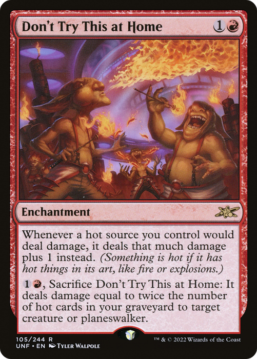 Don't Try This at Home (UNF-105) - rare