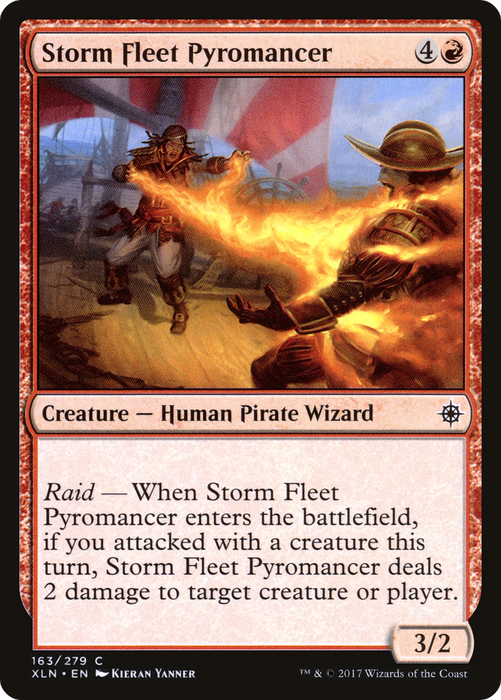 Storm Fleet Pyromancer (XLN-163) - common