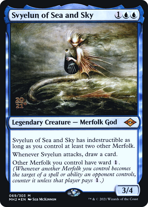 Svyelun of Sea and Sky (PRE-69S) - mythic - Foil