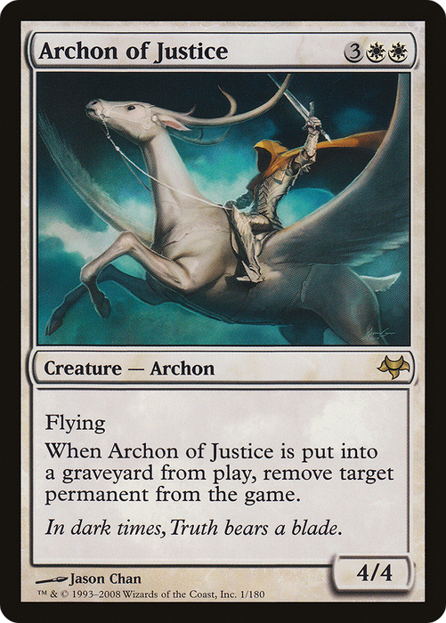 Archon of Justice (EVE-001) - rare - Foil