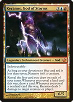 Keranos, God of Storms (JOU-151) - mythic: (enchantment)