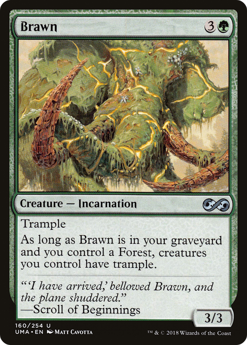 Brawn (UMA-160) - uncommon - Foil