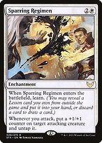 Sparring Regimen (STX-029) - rare - Foil