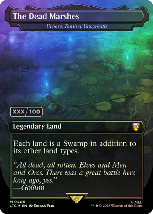 Urborg, Tomb of Yawgmoth (LTC-405Z) - mythic / The Dead Marshes (Borderless) - Foil