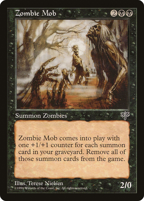 Zombie Mob (MIR-153) - uncommon