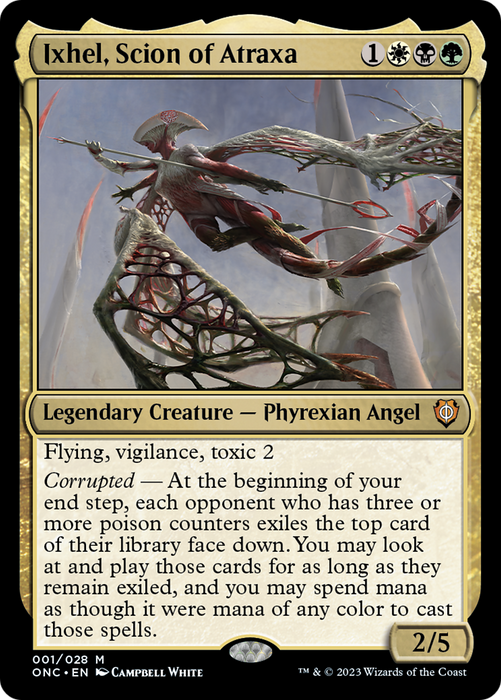 Ixhel, Scion of Atraxa (ONC-001) - mythic