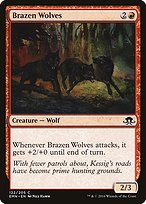 Brazen Wolves (EMN-122) - common - Foil