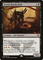 Brutal Hordechief (FRF-064) - mythic - Foil