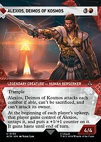 Alexios, Deimos of Kosmos (ACR-134) - uncommon: (Showcase) (Borderless)