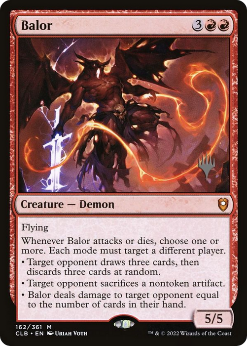 Balor (PPLCI-162P) - mythic: (stamped, promo)
