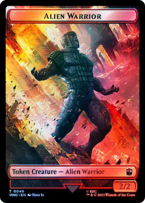 Alien Warrior (TWHO-046) - common - Foil