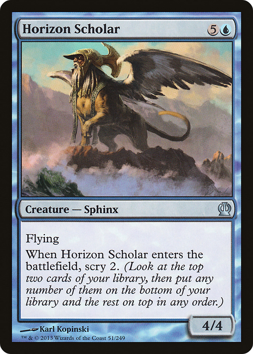 Horizon Scholar (THS-051) - uncommon - Foil