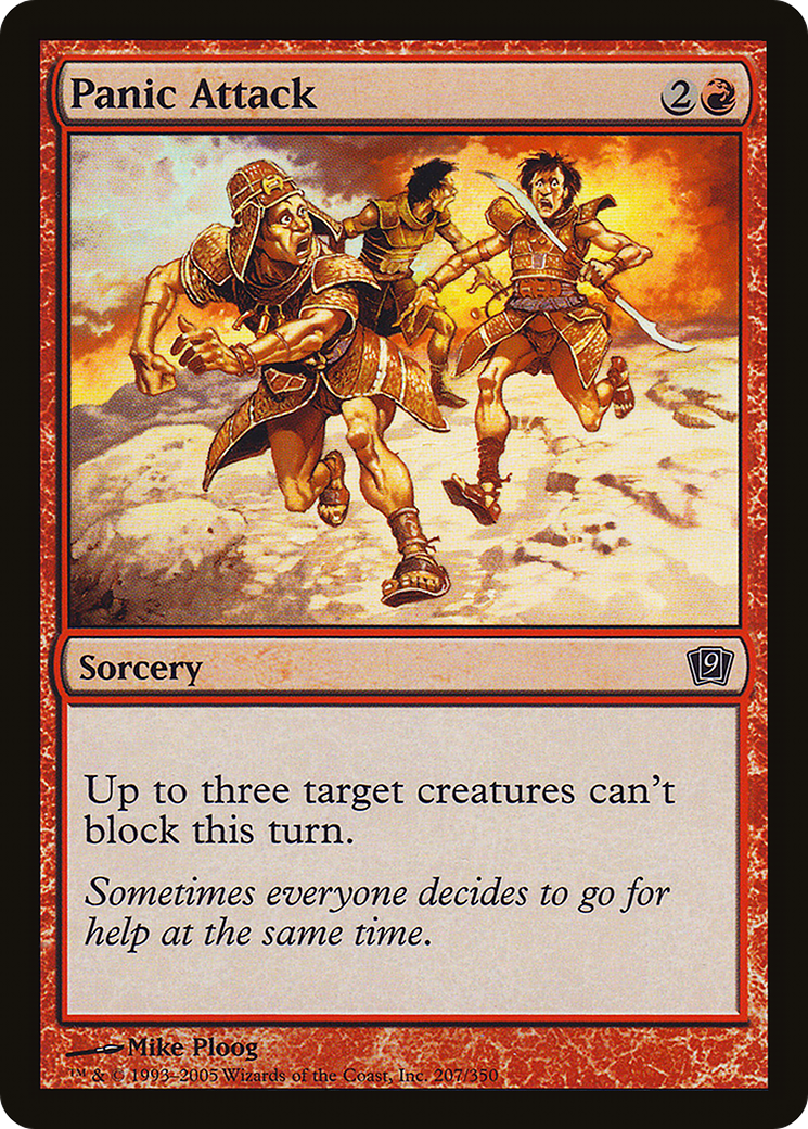 Panic Attack (9ED-207★) - common - Foil