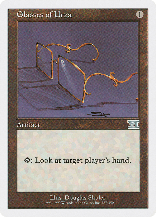 Glasses of Urza (6ED-287) - uncommon