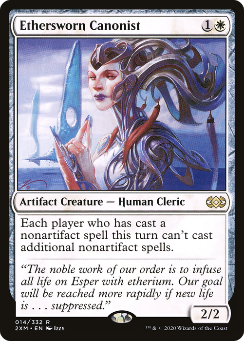 Ethersworn Canonist (2XM-014) - rare - Foil