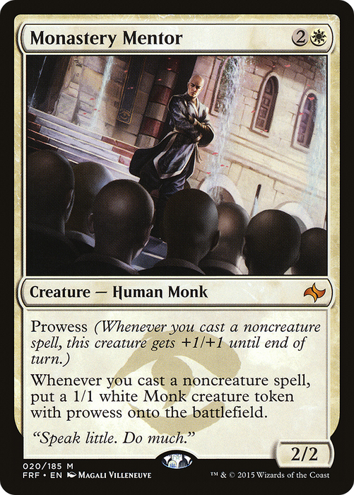 Monastery Mentor (FRF-020) - mythic