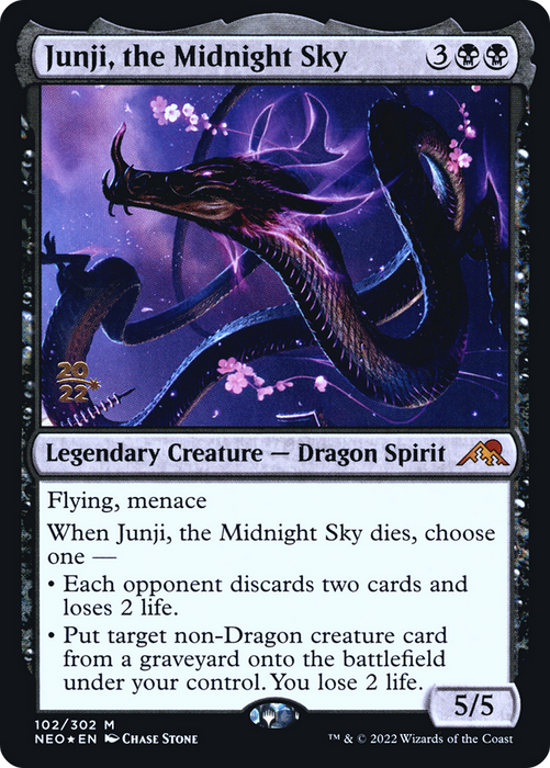 Junji, the Midnight Sky (PRE-102S) - mythic - Foil