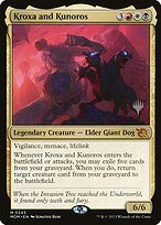 Kroxa and Kunoros (PPMOM-245P) - mythic