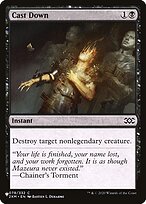 Cast Down (LIST-2XM-79) - common