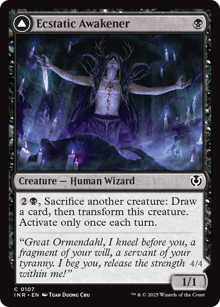 Ecstatic Awakener // Awoken Demon (INR-107) - common