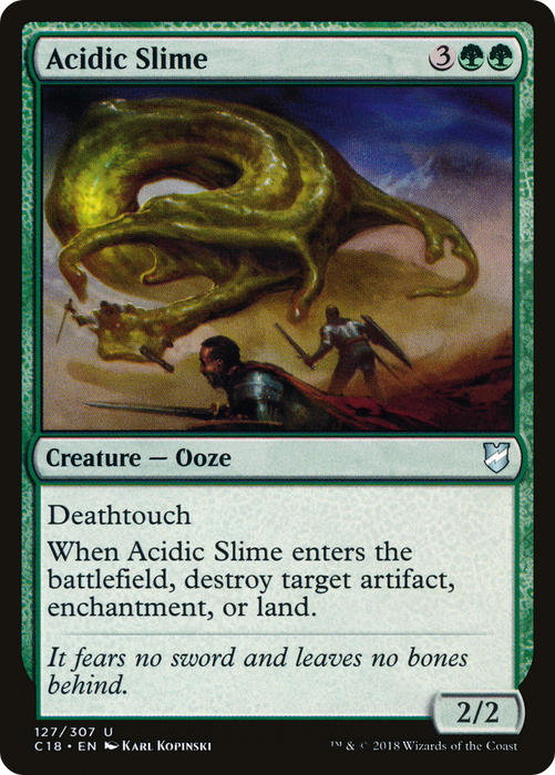 Acidic Slime (C18-127) - uncommon