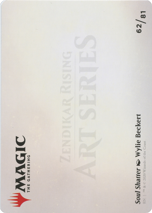 Soul Shatter // Soul Shatter (AZNR-062) - common (Borderless) - Foil