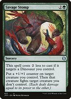Savage Stomp (JMP-427) - uncommon