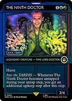 The Ninth Doctor (WHO-560Z) - rare: (Showcase) (Borderless) - Foil