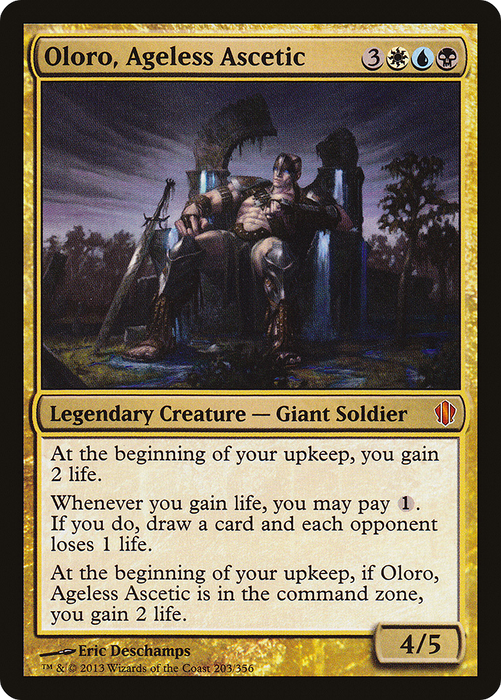 Oloro, Ageless Ascetic (C13-203) - mythic