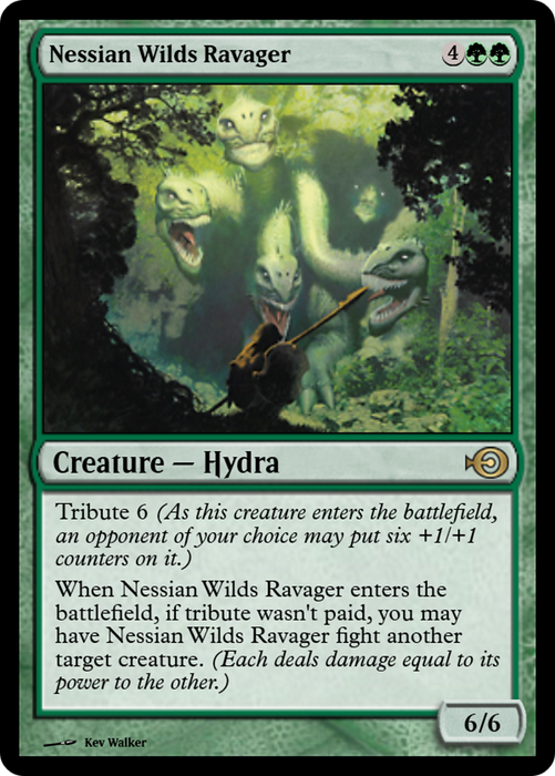 Nessian Wilds Ravager (PRM-51924) - rare - Foil