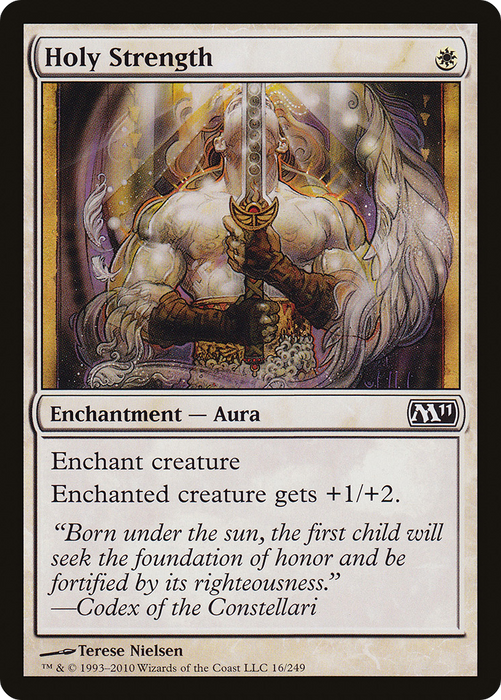 Holy Strength (M11-016) - common - Foil