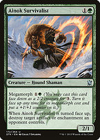 Ainok Survivalist (DTK-172) - uncommon