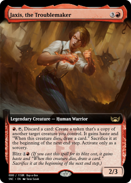 Jaxis, the Troublemaker (PRM-99969) - rare - Foil
