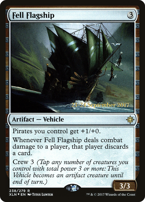 Fell Flagship (PRE-238S) - rare - Foil