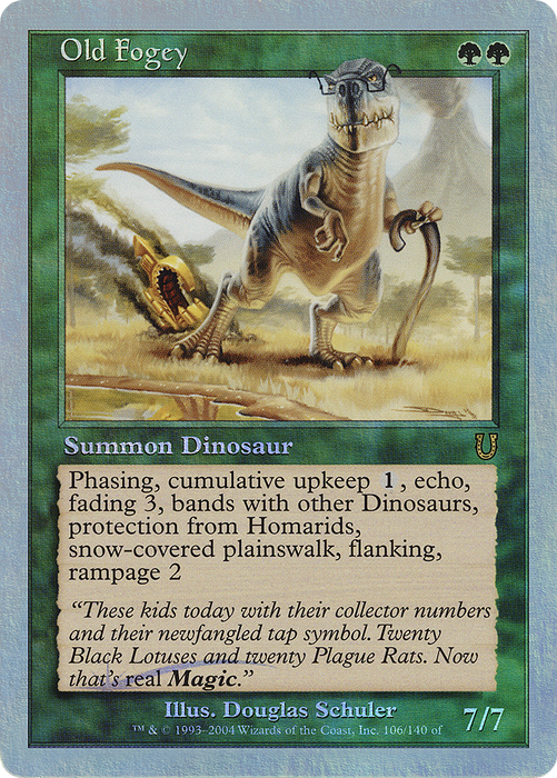 Old Fogey (UNH-106★) - rare - Foil