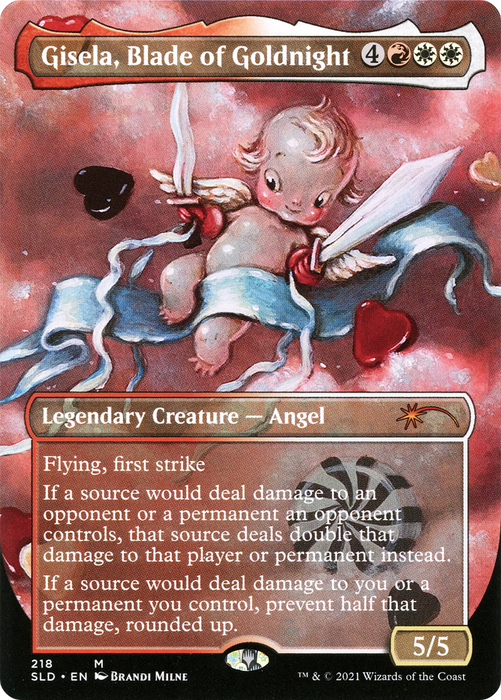 Gisela, Blade of Goldnight (SLD-218) - mythic (Borderless)