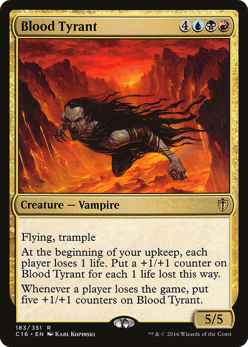 Blood Tyrant (C16-183) - rare