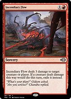 Incendiary Flow (PRM-62991) - uncommon - Foil