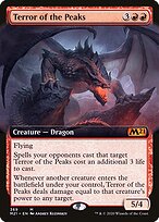 Terror of the Peaks (M21-369) - mythic: (Extended Art) - Foil