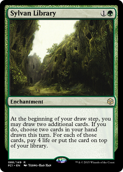 Sylvan Library (PZ1-088) - rare - Foil