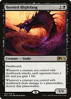 Hooded Blightfang (M21-104) - rare - Foil