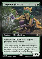 Deeproot Historian (LCC-059) - rare: (Extended Art)
